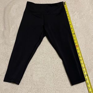 ZYIA Leggings. 17” inseam. Black. Size 2
